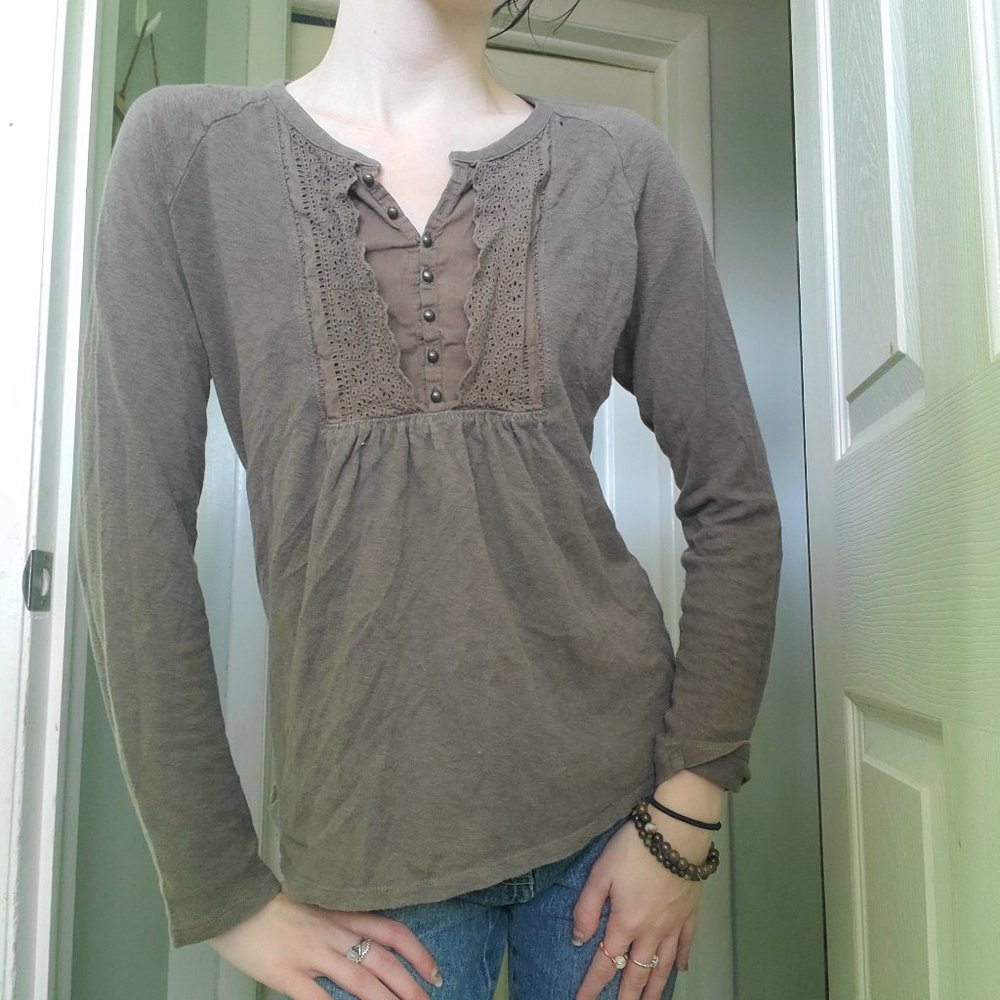 Fairycore 90s long sleeve top